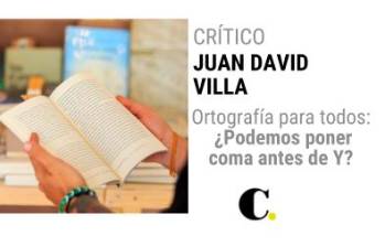 Ortografía para todos: ¿Podemos poner coma antes de Y? 