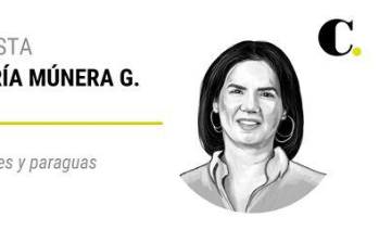 Silbatos, flores y paraguas