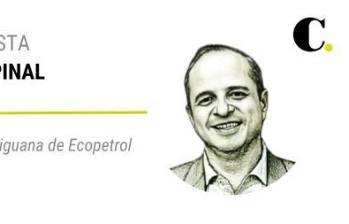 Disecaron la iguana de Ecopetrol 