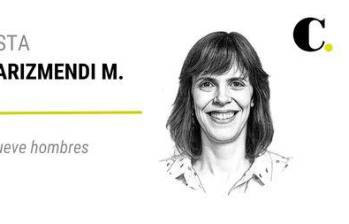 Una mujer, nueve hombres