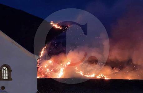 Alerta en Boyacá por grave incendio forestal en cerro de Villa de Leyva