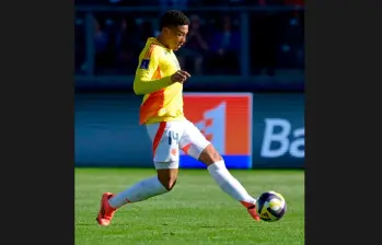 Jordan Barrera es el único jugador que está en duda para el duelo ante Nigeria, por que presenta una molestia muscular. FOTO FCF
