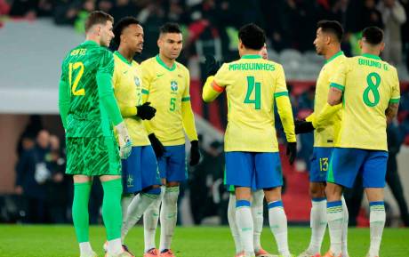 Los pentacampeones se medirán a Marruecos, Haiti y Escocia en el Grupo C del Mundial de Canadá, México y Estados Unidos. FOTO GETTY 