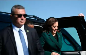 Kamala Harris fue vicepresidenta durante el mandato de Joe Biden (2021-25). FOTO: AGENCIA AFP.