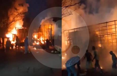 No para escalada terrorista: disidentes de Farc queman camión con pollos en Jamundí