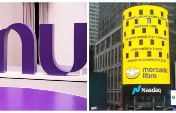 Mercado Libre y Nubank: los emblemas digitales de la región para invertir. FOTOS: Cortesía Bloomberg