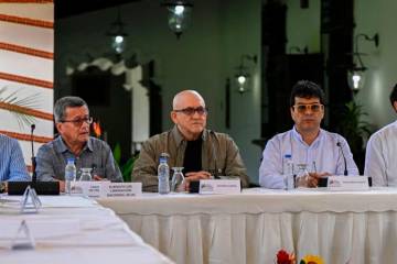 Las negociaciones de paz se reanudaron el pasado 21 de noviembre entre las delegaciones del Gobierno de Gustavo Petro y la guerrilla del ELN. FOTO cortesía