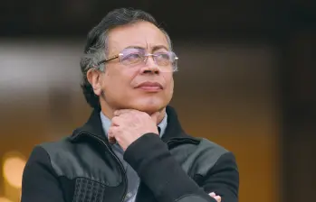 El presidente Gustavo Petro dijo que la Primera Dama, Verónica Alcocer, ya no era su esposa, aunque no se han divorciado. FOTO: CORTESÍA DE PRESIDENCIA.