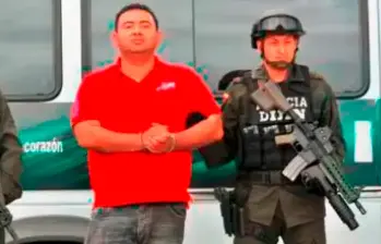  Jorge Luis Alfonso López (“el Gatico”) fue capturado en 2012 y condenado por homicidio agravado y concierto para delinquir. FOTO: CORTESÍA DE POLICÍA.