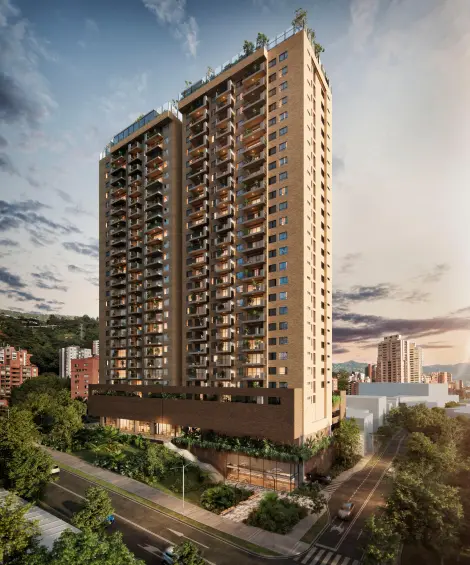 Poblado Central estará ubicado en una de las zonas de mayor proyección de valorización de Medellín, imagen ilustrativa. FOTO Cortesía