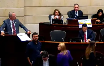 En la plenaria del Senado se discute el proyecto de reforma laboral. FOTO tomada de YouTube