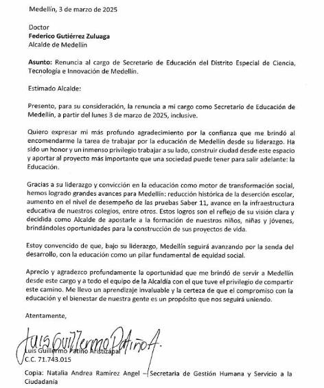 Salientes secretarios de la Alcaldía de Medellín apostarán a elecciones de Congreso: dos por Creemos y uno por el CD