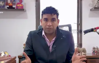 Racero fue el primer presidente de la Cámara cuando inicio el cuatrenio de Gustavo Petro. Foto: captura de pantalla 