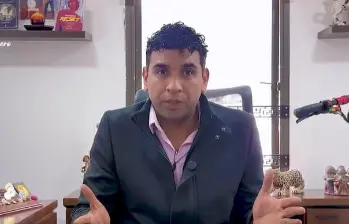 Racero fue el primer presidente de la Cámara cuando inicio el cuatrenio de Gustavo Petro. Foto: captura de pantalla