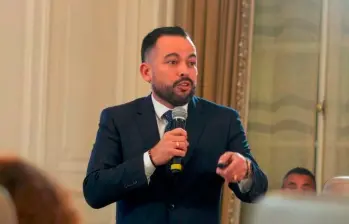 Edwin Palma, ministro de Minas y Energía. FOTO CORTESÍA MINENERGÍA. 