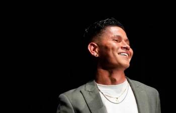 El volante Jorman Campuzano de Atlético Nacional fue elegido como el mejor del año 2025 en votación hecha por los hinchas. FOTOS CORTESÍA ÁGUILA