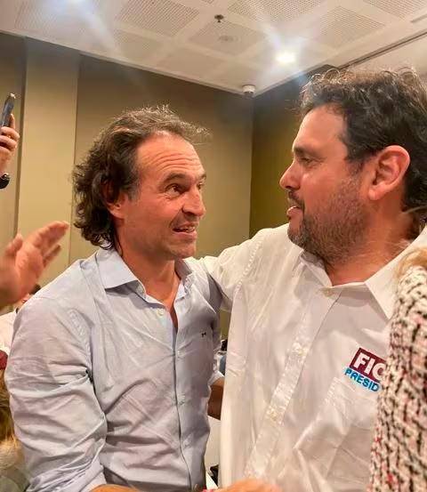 Federico Gutiérrez y Eduardo Silva Meluk trabajaron juntos en la campaña por alcanzar la Alcaldía de Medellín. FOTO INSTAGRAM EDUARDO SILVA MELUK