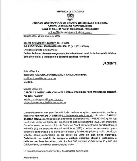 Ya se conoce el centro de reclusión donde ‘Epa Colombia’ cumplirá su condena de 5 años y 2 meses