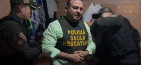 José David Rocha, alcalde de Chimichagua en Cesar, fue secuestrado la mañana del 20 de noviembre en el municipio de Soacha, Cundinamarca. FOTO: Captura de video. 