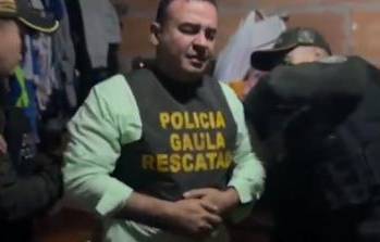 José David Rocha, alcalde de Chimichagua en Cesar, fue secuestrado la mañana del 20 de noviembre en el municipio de Soacha, Cundinamarca. FOTO: Captura de video. 