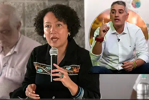 La reanudación fue anunciada este jueves 28 de mayo en la mañana con la vocería de la senadora Isabel Zuleta. El gobernador de Antioquia, Andrés Julián Rendón, ha sido uno de los que expresó su rechazo. Foto: captura de video y Esneyder Gutiérrez