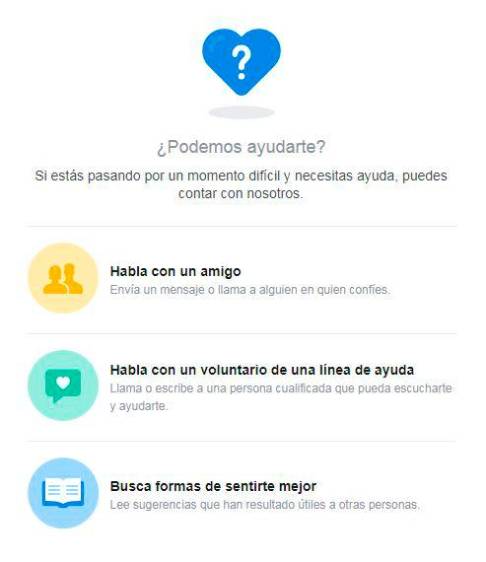 Herramienta de apoyo de Instagram. FOTO Pantallazo