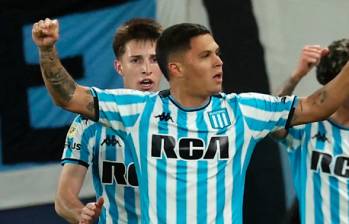 Quintero fue la gran figura de la pasada campaña con Racing, equipo con el que salió campeón de la Copa Sudamericana. FOTO AFP