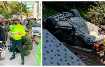Alias Toyota fue detenido en plena vía pública de Cartagena. FOTO:
