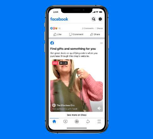 Facebook: ahora se podrá comprar en los grupos y en vivo 