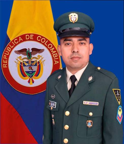 Libey Danilo Bravo pertenence al Batallón Especial Energético y Vial N.° 1. FOTO CORTESÍA 