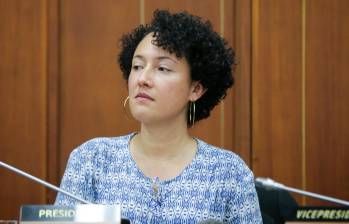 Isabel Zuleta, senadora del Pacto Histórico investigada por la Corte Suprema. FOTO: Colprensa