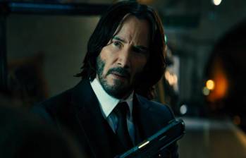 El actor Keanu Reeves se encuentra en un nuevo proyecto llamado The Entertainment System is Down, una película satírica que se espera se estrene en 2026. FOTO: JOHN WICK | Lionsgate