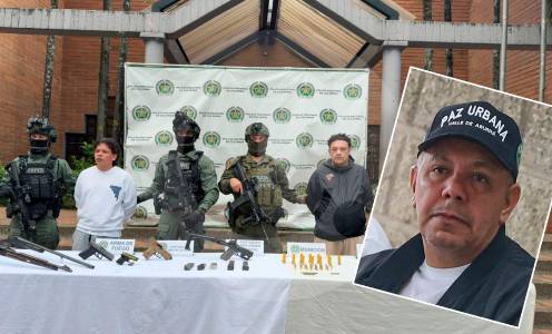 Primicia | Capturaron al sobrino y al lugarteniente de alias Tom, vocero de bandas del Valle de Aburrá en la mesa de paz