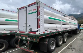 Los equipos adquiridos por EPM, fabricados en acero y provenientes de China, cumplen integralmente con los requisitos exigidos para el transporte seguro del GNC. FOTO: Cortesía EPM