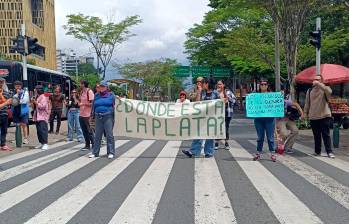 Desde mayo comenzaron las protestas del sector audiovisual por el manejo que le dio la secretaría de cultura a los recursos públicos. FOTO: EL COLOMBIANO