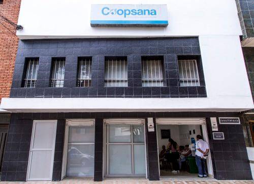 Fachada de la sede Estadio de la IPS. FOTO: Tomada página web Coopsana