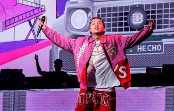 Hace una semana, Blessd se convirtió en el primer cantante latino en inaugurar la gala del Balón de Oro. FOTO GETTY
