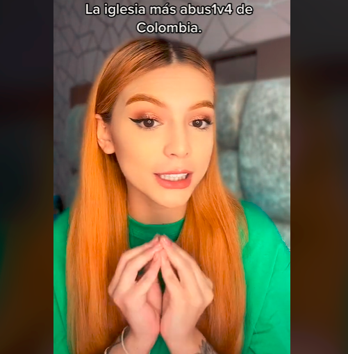 Foto: Pantallazos Tik Tok peachyvalty 