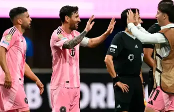 Inter Miami enfrentará a Nacional este 31 de enero en el Atanasio Girardot de Medellín. FOTO: AFP