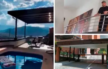 La Sociedad de Activos Especiales brindó detalles de la salida de Escobar Marín del lujoso inmueble, que según la entidad ocupaba irregularmente. FOTO Cortesía SAE