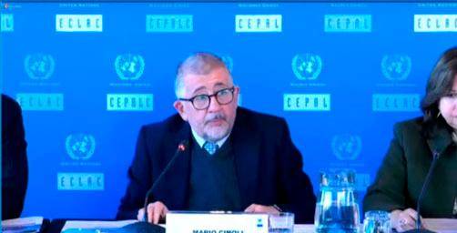 Mario Cimoli es el el secretario Ejecutivo Interino de la Cepal. FOTO Cortesía Cepal 