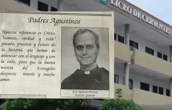 A Prevost se le recuerda también por su visita a la parroquia San Nicolás, templo agustiniano de referencia.Foto: Liceo de Cervantes y cortesía