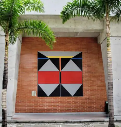 Mural para el Coliseo de la Universidad de Antioquia. FOTO: Universidad de Antioquia.
