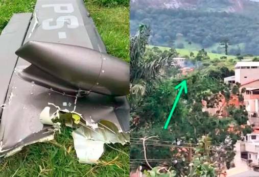 Siete Muertos En Brasil Por Accidente De Aeronave Que Se Partió En El Aire