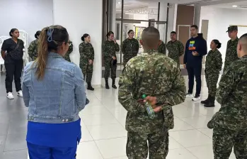 Hasta ahora han sido 250 jóvenes que están en la Cuarta Brigada quienes hacen parte del programa. La Alcaldía hace un llamado a los empresarios para que se vinculen a la iniciativa. FOTO Cortesía