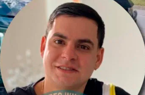 Sebastián Dávila, afectado en el accidente en Guarne. FOTO: CORTESÍA MI ORIENTE