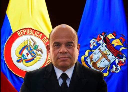 En la imagen el vicealmirante Juan Francisco Herrera. FOTO ARMADA NACIONAL