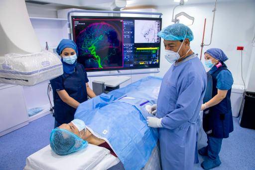 Sala de Hemodinamia, con el nuevo angiógrafo marca Canon, modelo Alphenix Core. FOTO: Carlos Velásquez