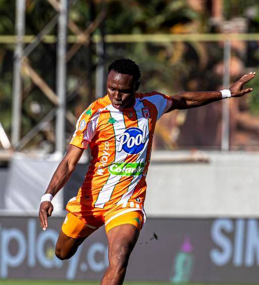Félix Charrupí, jugador de Envigado . FOTO carlos velásquez