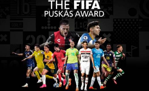 Esta es la pieza publicitaria con la que la Fifa anunció la apertura de la votación para el Premio Puskás, en el que la colombiana Linda Caicedo está nominada. FOTO PANTALLAZO